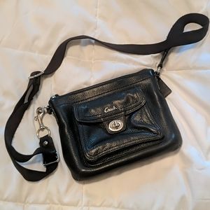 Coach black cross body